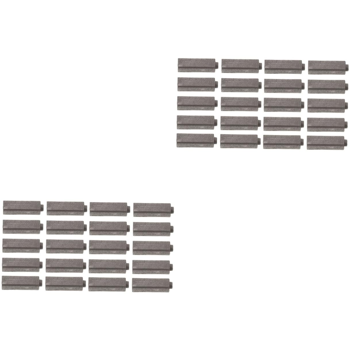 jojofuny 40pcs Carbon Brush Replacement Accessories for Hair Dryer Motors Carbon Material for Electric Motor Compatibility Restore Performance