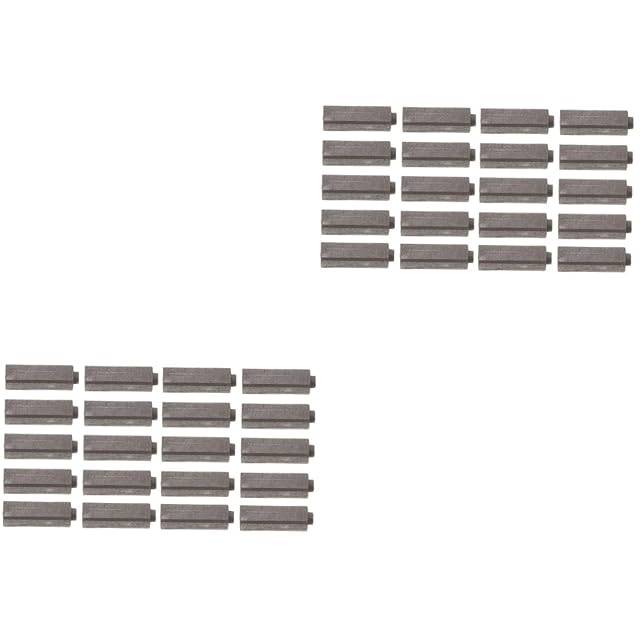 jojofuny 40pcs Carbon Brush Replacement Accessories for Hair Dryer Motors Carbon Material for Electric Motor Compatibility Restore Performance