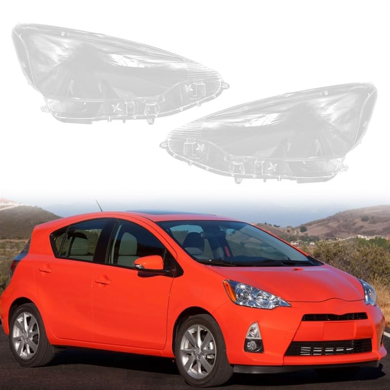 Lentille transparente de phare droit pour voiture Prius C 2013