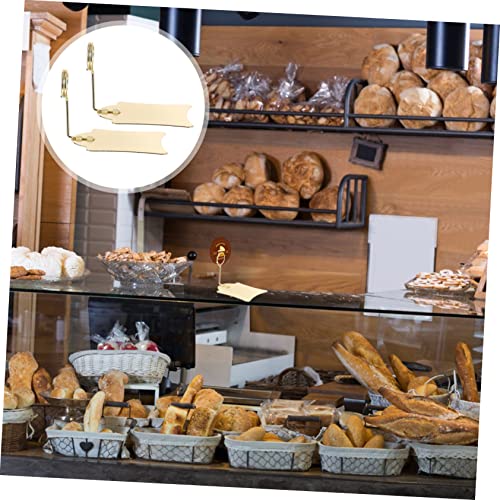 ULTECHNOVO Etiquetas De Clipe De Etiqueta De Preço De 9 Peças Para Caixas De Armazenamento Cesta Par