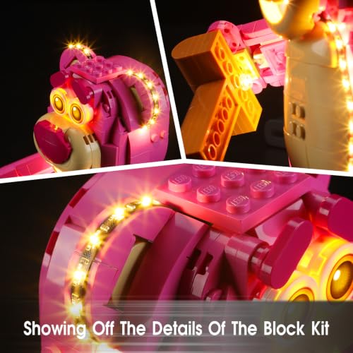LED Light Set Compatible with Lego Pixar Lotso 43306 Set, Light Kit for Lego 43306 Building Blocks Model, Not Included The Model Set by Tusedna - Used condition - Image 4
