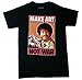Bob Ross Inc Men's Make Art T-shirt Medium Black