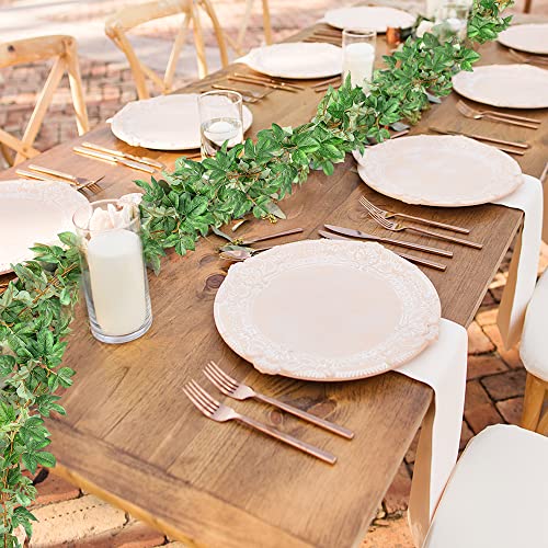 Fake Greenery Garland Fake Vines For Bedroom Fake Ivy Realistic Vines (2 Strips/Pack, 5.8 Ft/Strips) #TOP5