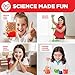 Doctor Jupiter Girls' First Science Kit for Kids Ages 4-5-6-7-8 | Christmas, Birthday Gift Ideas for 4+ Year Old Girls | STEM Toy Kit with 100+ Experiments | Learning & Educational Projects