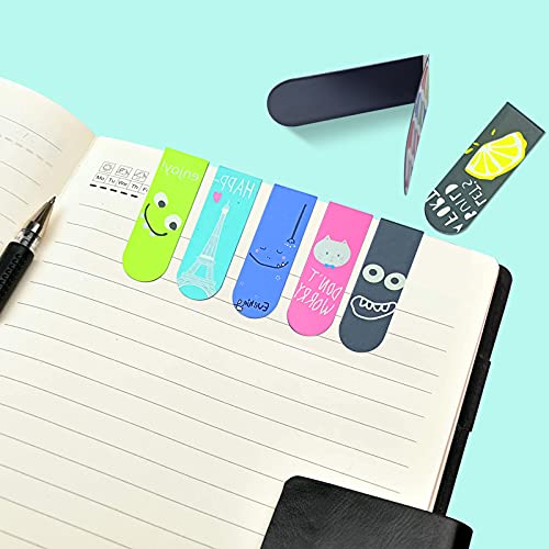 30 Stück Lesezeichen Magnetische Lesezeichen für Kinder und Erwachsene, Magnetic Bookmarks, Magnetic Markings