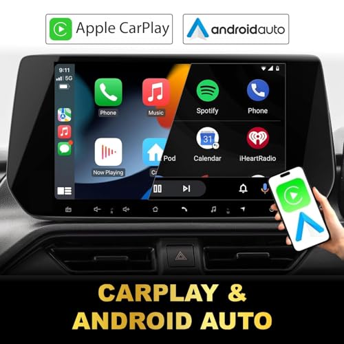 Image of Audio Wheels OEM 9 inch Android Stereo + Frame for Swift 2024 / Dzire 2024 | 1280 IPS | 2GB+32GB | Gorilla Glass | Wireless CarPlay & Android Auto | DSP | WiFi /BT /GPS | AHD Camera Support