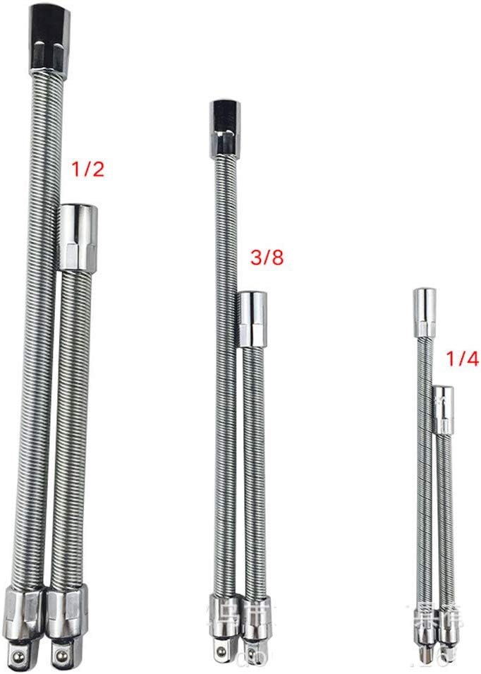 Adapter Socket Drive Flexible Extension Bar Adapter 3/8" 200mm Connecting Link Shaft Drive Adapter