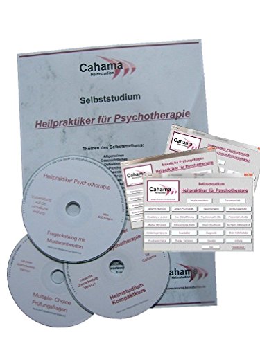 Heilpraktiker Psychotherapie Prüfungsvorbereitung Selbststudium Prüfungswissen für die Prüfung 3 CDs, Version April 2020