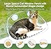 farska Cat window perch，Transparent Cat Hammock Bed, Window Suction Cup Hanging Cat Sleeping Bed, Cat Wall Rack Cat Sunbathing Platform Cat Beds for Indoor