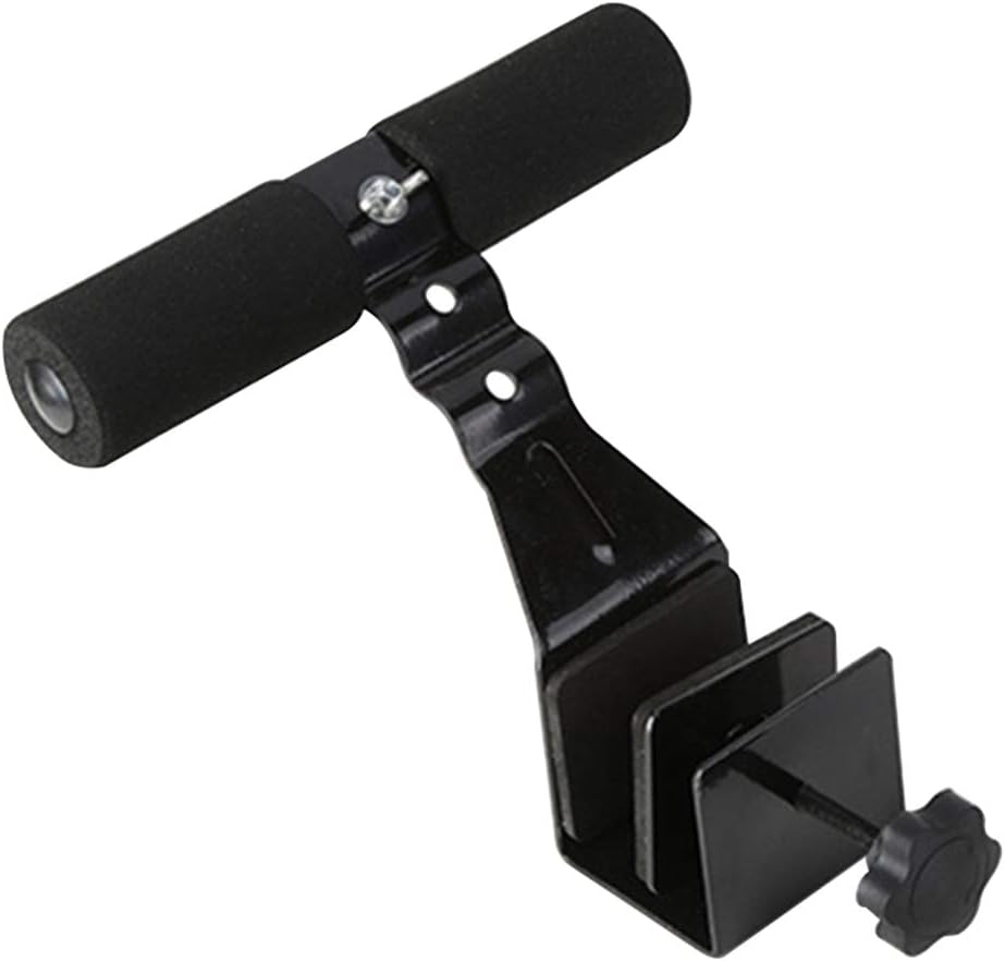 Yiran Barra de abdominales, ajustable, portátil, para sentarse, barra de ejercicio, accesorio para puerta, para fitness, cuerpo, fuerza muscular, entrenamiento, vientre, pérdida de peso abdominal.