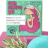 Morava Rosemary Shampoo Bar for Oily Hair – Sulfate-Free, Vegan, and Cruelty-Free. Deep Cleansing Shampoo Bar for Fine Hair, Adds Volume and Strength, Boosts Hair Growth – 2.82 Oz -  Morava Balm LTD