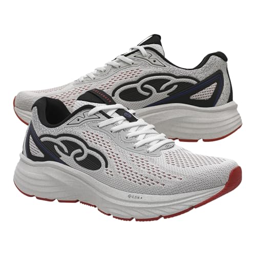 Tênis Masculino Olympikus Challenger 5 Branco/Vermelho 38