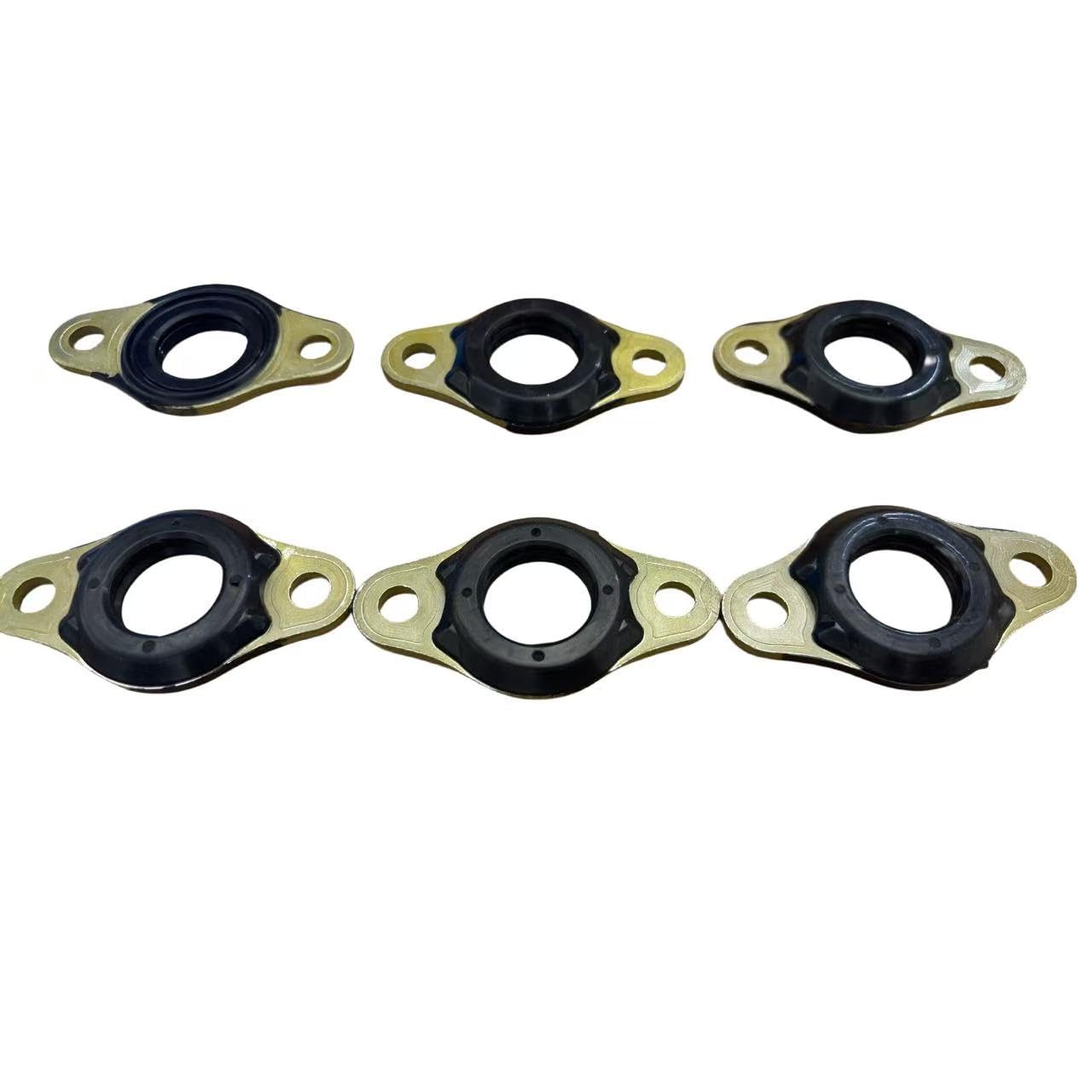 6PCS Fuel Injector Line Passthrough Seals Compatible with Detroit DD15 Engines | Freightliner Cascadia & Western Star Trucks | Replaces A4720780180, A4720780480