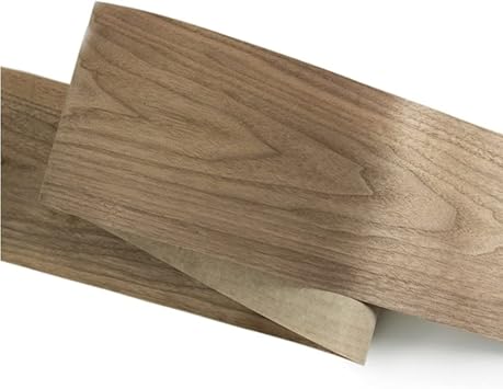 2pcs L2.5Meters Width180mm Thickness0.25mm Natural Black Walnut Pattern Wood Veneer Furniture Restoration Sheet