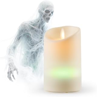 briidea Ghost Hunting Equipment, Paranormal Detection Kit with Realistic Candle Design and Color-Changing Lights, USB Rechargeable and Portable for Haunted House Exploration and Séances