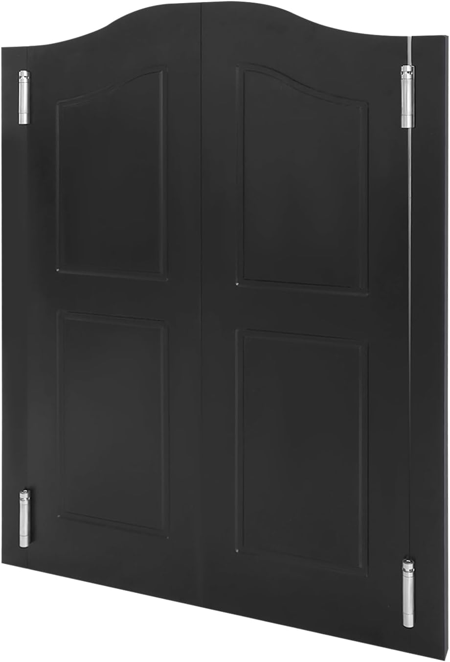 Swinging Door 30" W x 42" H Wooden Double Half Saloon Doors with Hinges Interior Partition Door Auto Close Premade Cafe Swinging Doors for Kitchen Bar Hallway Porch Entrance