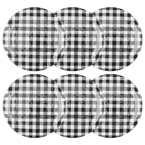 UPware Melamine Salad Plate Set of 6 Cover