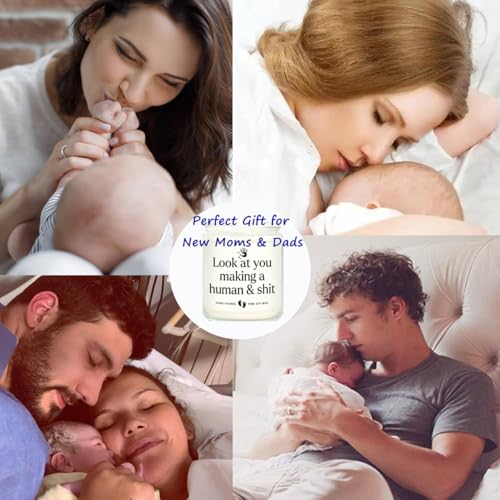 Aramwelfare Funny New Mom Gifts, Handmade Scented Lavender Candle for New Mom for After Birth, First Mothers Day Gifts for New Moms, Postpartum Gift for Moms by AramWelfare - Used condition - Image 5