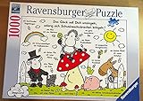  Ravensburger 19008 - Sheepworld: Glückspuzzle - 1000 Teile Puzzle