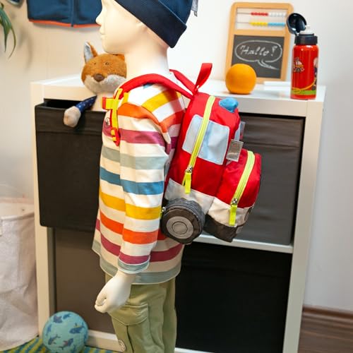 Sigikid Rucksack Fahrzeuge rot,Onesize