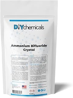DIYChemicals Ammonium Bifluoride Crystal - Brightening of Aluminium, Cleaning and Etching Metals, Glass, Brick and Ceramics - Made in USA (2 LB)