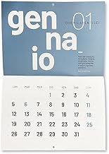 Calendario da Muro 2026 – Calendario Mensile da Appendere con Spazio Note – Formato Grande – Stile Minimal – Ideale per Casa, Famiglia, Ufficio (2026, 1 Pezzo)