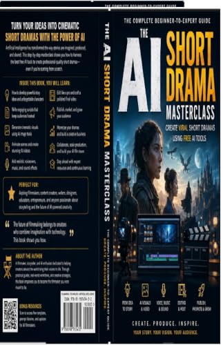 The AI Short Drama Masterclass: The Complete Beginner-to-Expert Guide to Creating Viral Short Dramas Using Free AI Tools (English Edition)