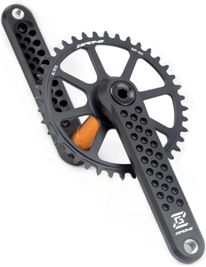 Rwlre Pédalier de vélo, Plateau de manivelle de vélo 104BCD VTT
