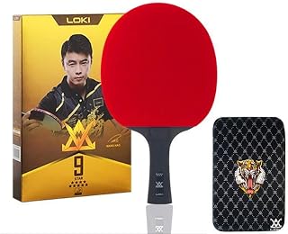 乒乓球 球拍 手摇 练习用 比赛用 7层胶合板 LOKI E9星 9STAR