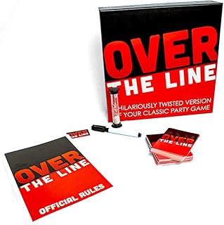 Over The Line Party Game- A Combinaton of Charades & Pictionary Words