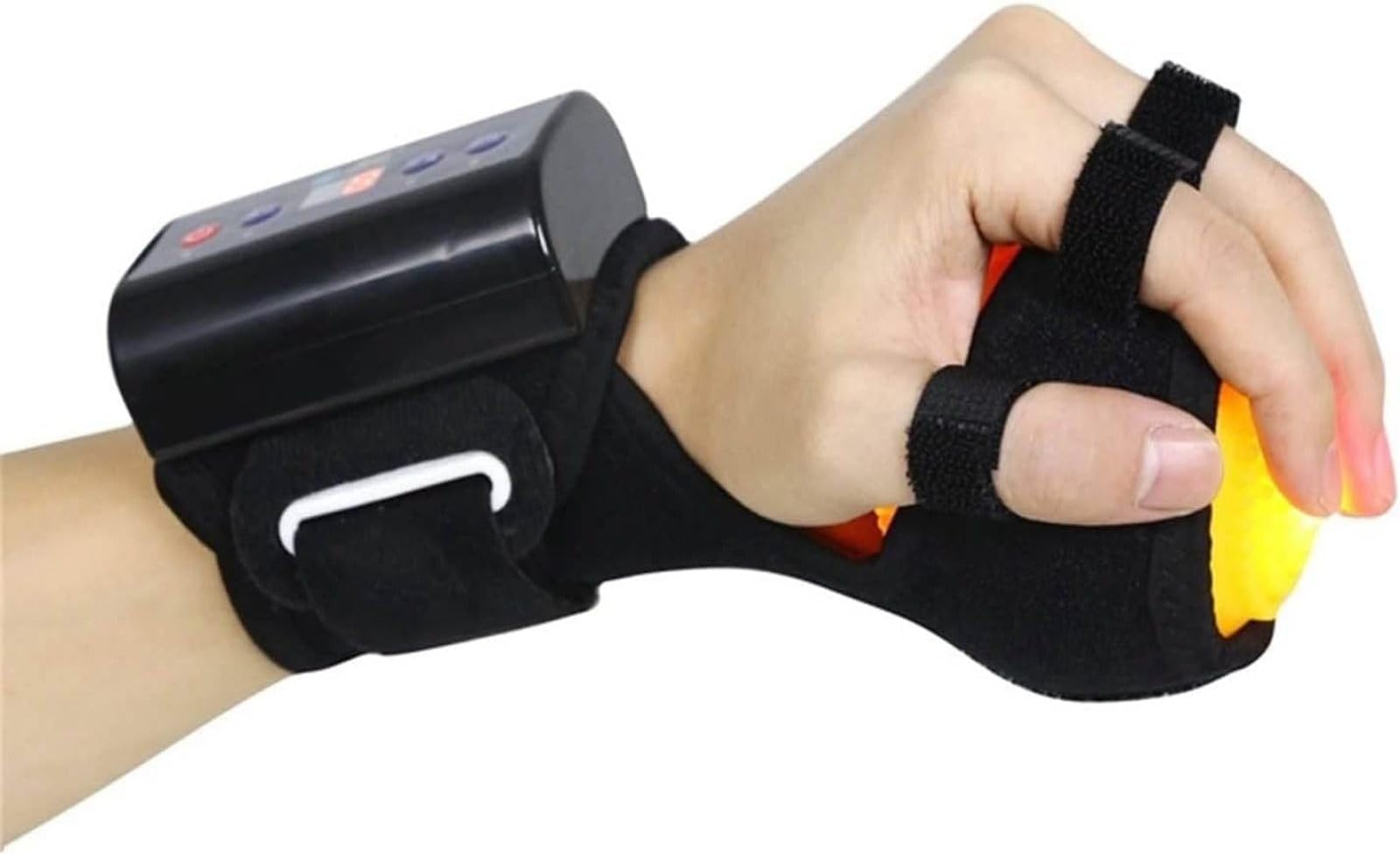 Palla da Massaggio per Mani Affette da Emiplegia, Massaggiatore Elettrico per Il Recupero delle Dita, Massaggiatore per Dita, Attrezzatura per Fisioterapia, per La Riabilitazione delle Dita