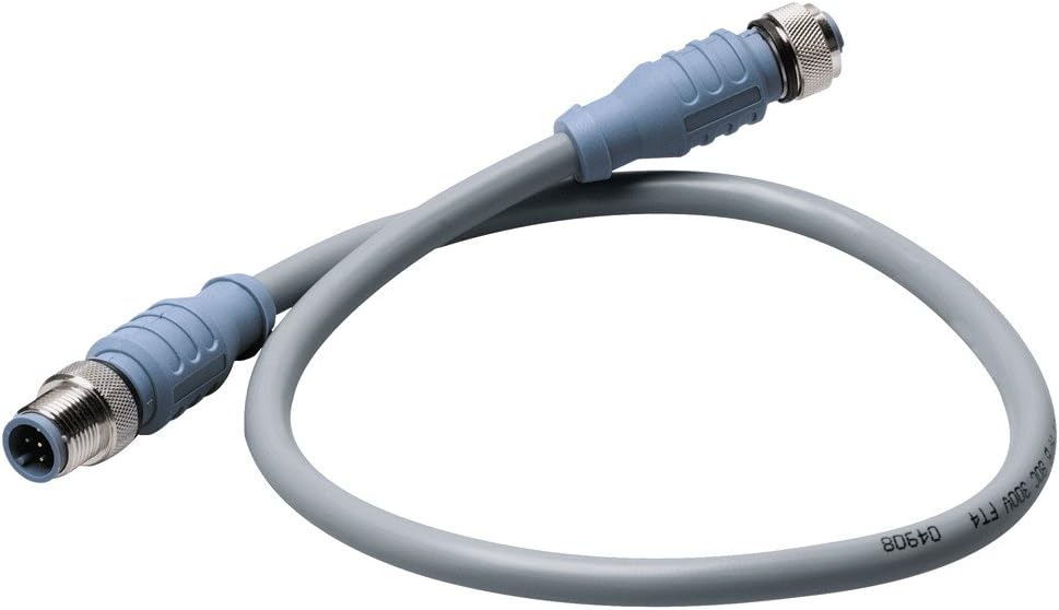 Maretron Mid Double-Ended Cordset - 1 Meter - Gray