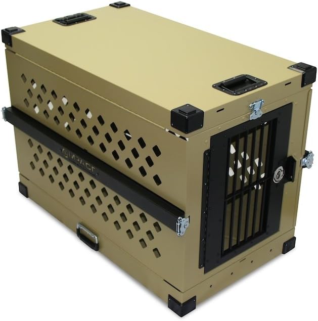 Impact Collapsible, Durable Aluminum Dog Crate (XLarge (41" L x 25" W x 29" H))