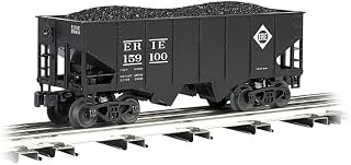 Williams by Bachmann 55-Ton 2-Bay USRA Outside Braced Hopper with Removable Coal Load Erie - O Scale