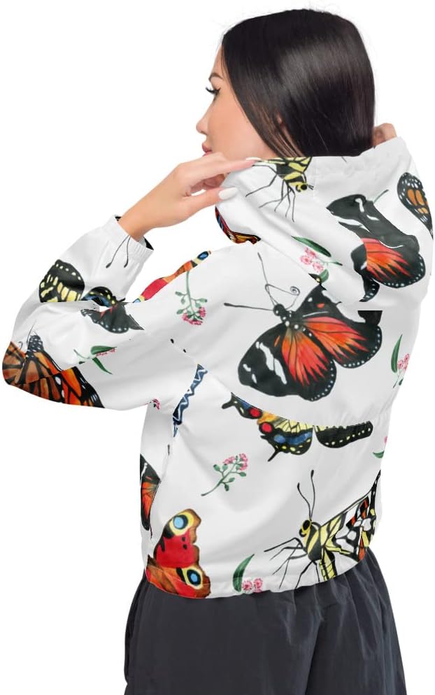 Women’s cropped windbreaker