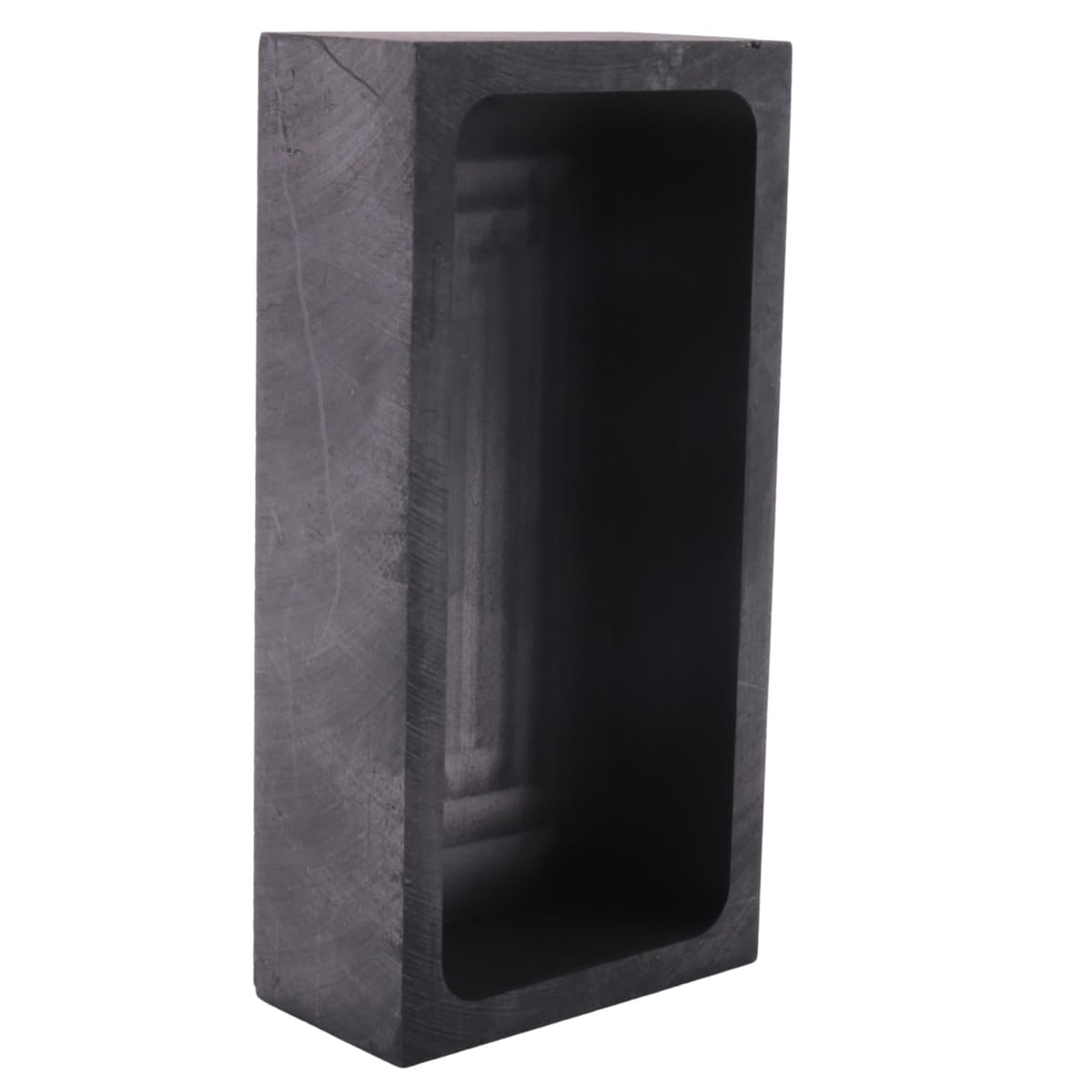 Lot de 2 moules à lingots en graphite de 1 kg pour fondre, moulage, raffinage, métal, aluminium, cuivre, laiton