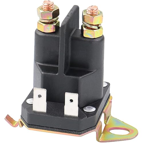 192507 Starter Solenoid Compatible with Trombetta AYP Craftsman Husqvarna Cub Cadet MTD Cub Cadet Replace 582042801 582042802 532192507 Riding Mower Lawn Mower Tractors