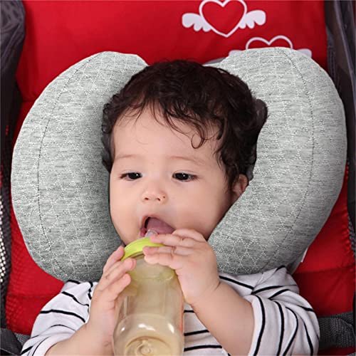 Almofada de pescoço para bebês | Almofada de assentos de carro infantil,Almofada de viagem ajustável