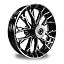 3-1 Black Machine-Wheel Only