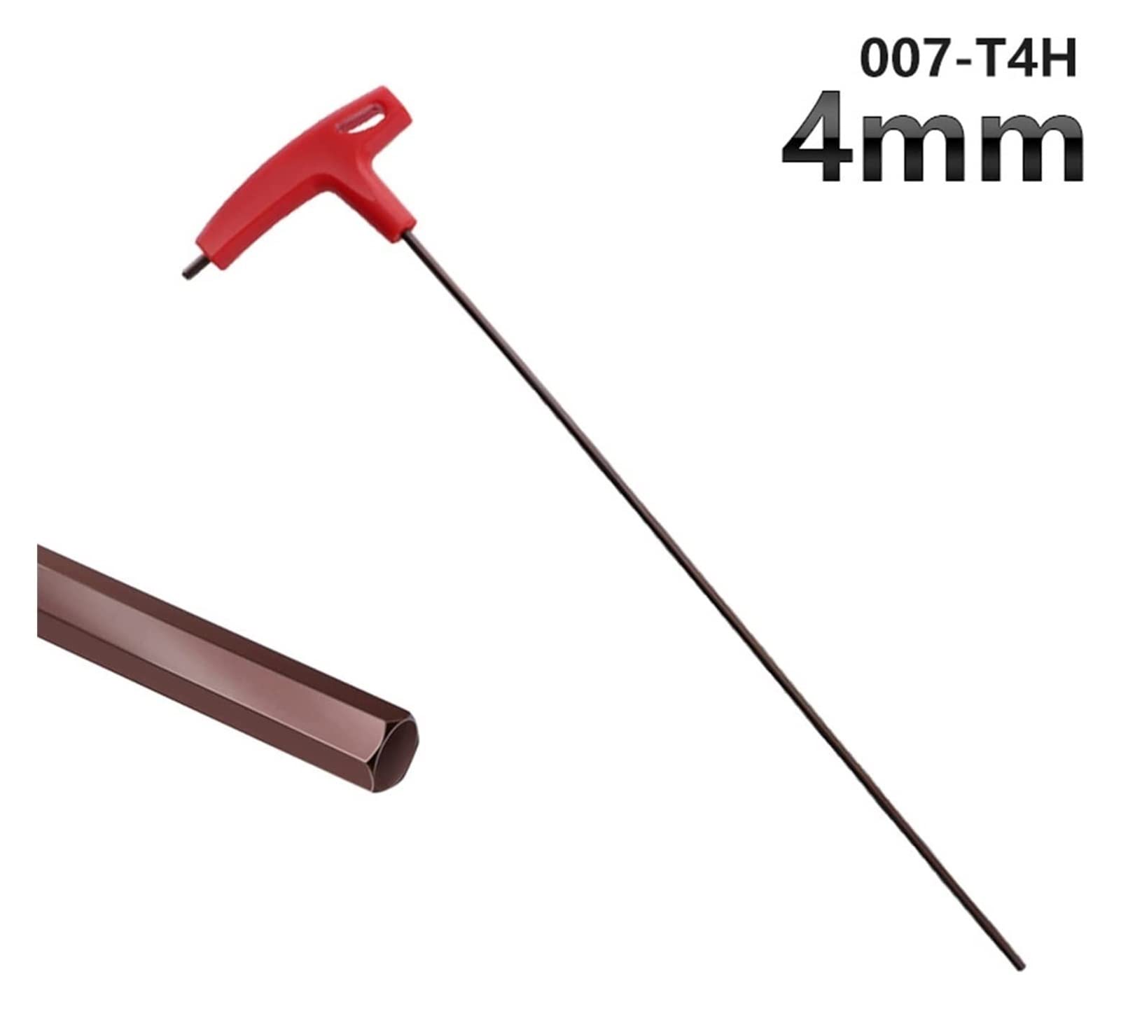 Herramientas de hardware Llave Allen de tipo extra largo Llaves hexagonales Herramienta de mano Juego de llaves hexagonales de aleación de acero con mango en T Llave plana Llave Allen