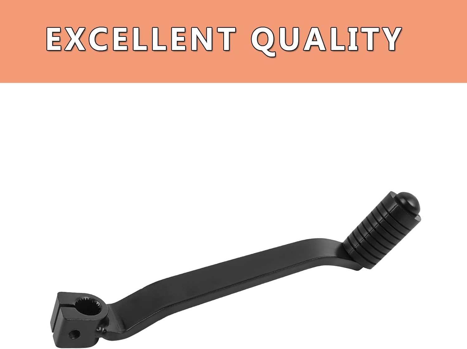 Motorcycle Gear Shifter Shift Lever Pedal Replacement for Kawasaki KLX250 2006-2020 KLX300 KLX300R KLX300SM 2020-2025 CNC Aluminum Gear Shift Lever (Black)