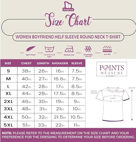 Image of Sleepynuts Women's S to 3XL Premium Half Sleeve Round Neck Plain Combed Cotton Tshirt Pack of 3 Loose Fit T-Shirts Combo