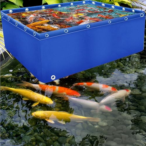 Étang à poissons temporaire en PVC pour aménager votre jardin facilement