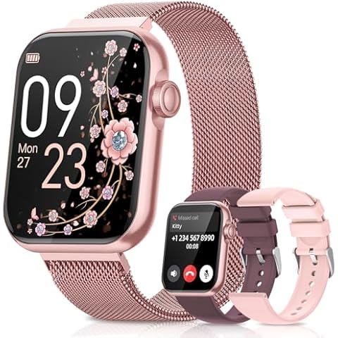 AKUMAKA Women's Fitness Smartwatch Cover