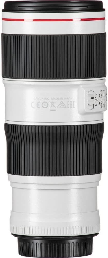 Canon EF 70-200mm f/4L is II USM Lens (2309C002) with Filter Kit, Backpack, 64GB Card, Card Reader, Flex Tripod, Memory Wallet, Cap Keeper, Cleaning Set, Hand Strap and More (Renewed)