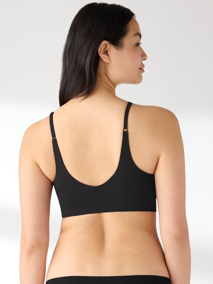 True & Co Womens True & Co Soft Form Square-Neck Adjustable Plunge-Back Bra - Image 3