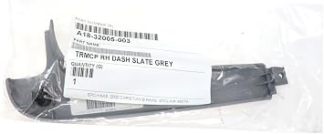Freightliner Slate Gray Right Hand Dash Trim Cap - A18-32005-003 (OE Replacement Part for Freightliner: 1998-2011 Century CST-120/2000-2017 Columbia CL-120/2001-2018 & 2020 Coronado CORO-132 Trucks)