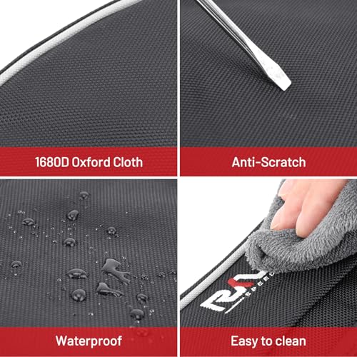 RKV86 Bolsa UTV para porta lateral, bolsa de armazenamento para porta frontal com suporte de copo, b