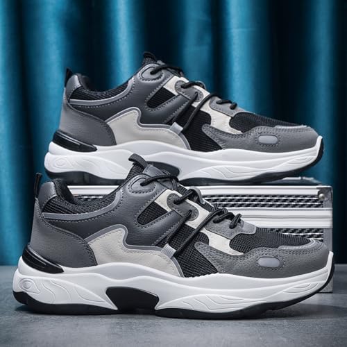 Mens Breathable Canvas Sports Shoes Comfortable and Non Slip Casual Walking Shoes Suitable for Daily Leisure and Outdoor Walking3