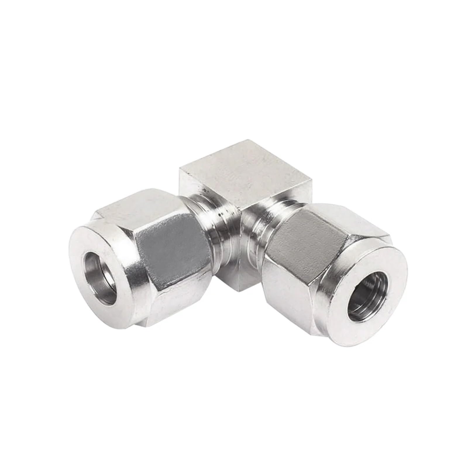 AARTERZZA Elbow 1/8" 1/4" 3/8" 1/2" 3/4/6/8/10/12/14/16/18/20/25mm OD Double Ferrule Compression Union Connector Stainless 304(12mm)